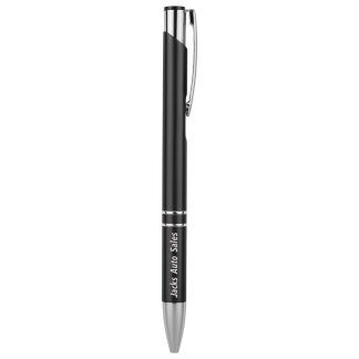 Black with Silver Trim Pen