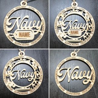 Navy Ornaments