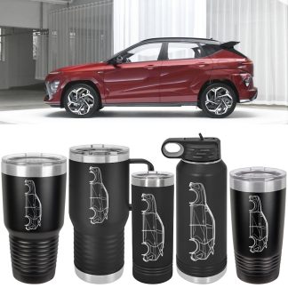 Kona N line Generation 2 Silhouette Drinkware - Tumbler and Water Bottle Styles Available!