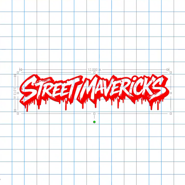 Street Mavericks Paint Drip Sticker